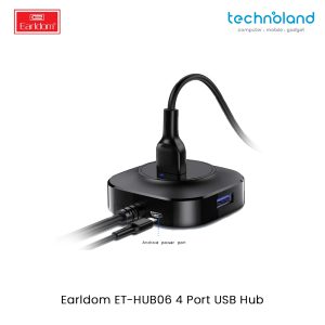 هاب 4 پورت USB 2.0 ارلدام مدل ET-HUB06